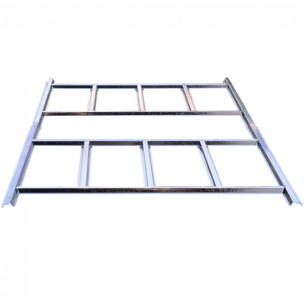 Redskapsbod 5,3m | Dobbel skyvedr | Base inkludert