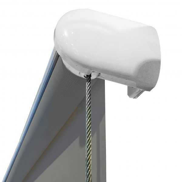 Balkongmarkise med motor 4x2,5m | Trådløs fjernkontroll | Metalcraft Balkongmarkise med motor 4x2,5m | Trådløs fjernkontroll | Metalcraft