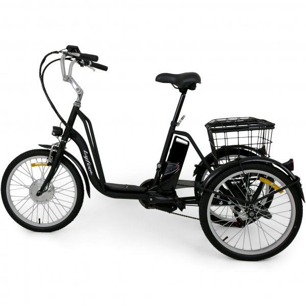 Elektrisk trehjulssykkel | 6 gir Shimano | 250W - 10,4Ah | Lyfco