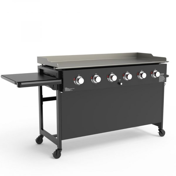 Gassdrevet stekehelle – 6 brennere for profesjonell grilling | Missouri Gassdrevet stekehelle – 6 brennere for profesjonell grilling | Missouri