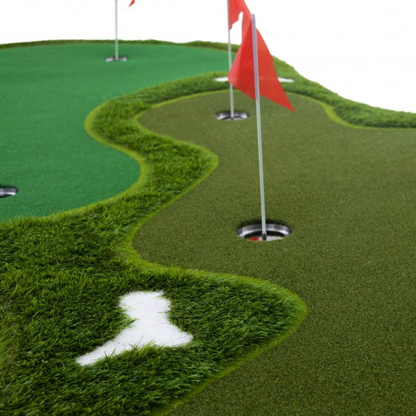 Golf Mat Pro | Doble greener og vannhinder | 4x2m Golf Mat Pro | Doble greener og vannhinder | 4x2m