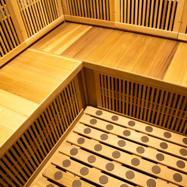 Infrarød badstue - 5 personer | Full høyde 210cm | Saarijärvi Infrarød badstue - 5 personer | Full høyde 210cm | Saarijärvi