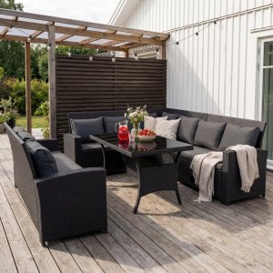 Sofagruppe utemøbler | Innebygd oppbevaring | Lyfco Sannäs Sofagruppe utemøbler | Innebygd oppbevaring | Lyfco Sannäs