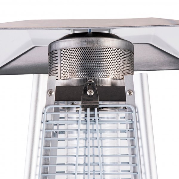 Gassdrevet terrassevarmer 13 kW | Pyramidformet | Svart Gassdrevet terrassevarmer 13 kW | Pyramidformet | Svart