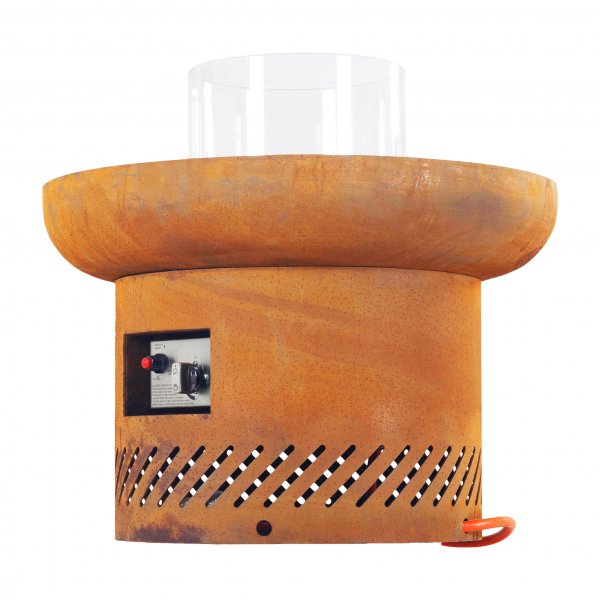 Gassdrevet bålpanne i cortenstål | For utendørs miljø | Dorotea Gassdrevet bålpanne i cortenstål | For utendørs miljø | Dorotea