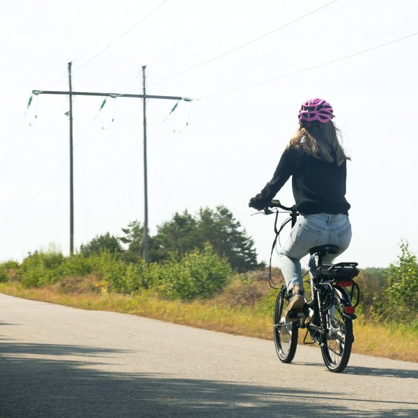 Sammenleggbar el-sykkel - 7 gir - 13Ah litiumbatteri Sammenleggbar el-sykkel - 7 gir - 13Ah litiumbatteri