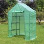 Lite drivhus i plast 1m | Stlramme med PE plastdeksel