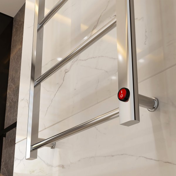 Elektrisk håndklestang 50x120x9cm | Rustfritt stål | OH-002 Elektrisk håndklestang 50x120x9cm | Rustfritt stål | OH-002