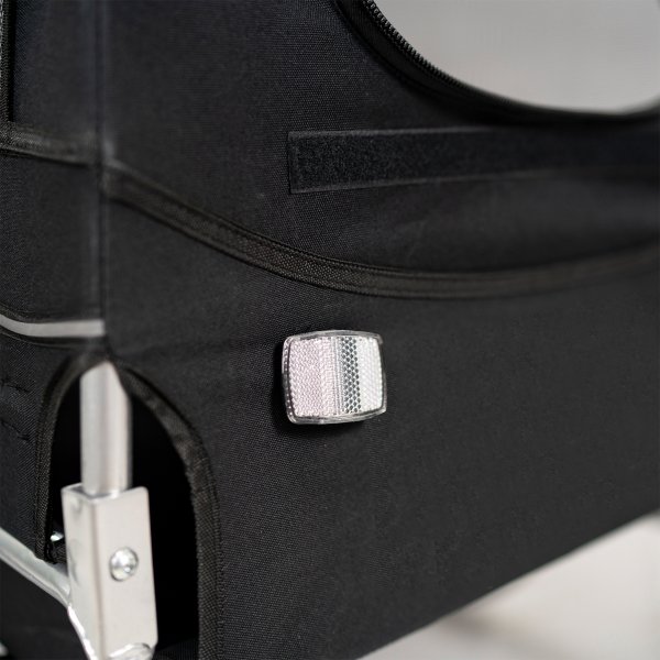 Cykelvogn for hund | Lastekapasitet 40 kg | Sammenleggbar