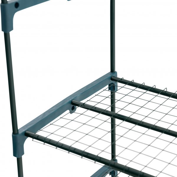 Minidrivhus 0,3m² | Stålramme med plastdeksel Minidrivhus 0,3m² | Stålramme med plastdeksel