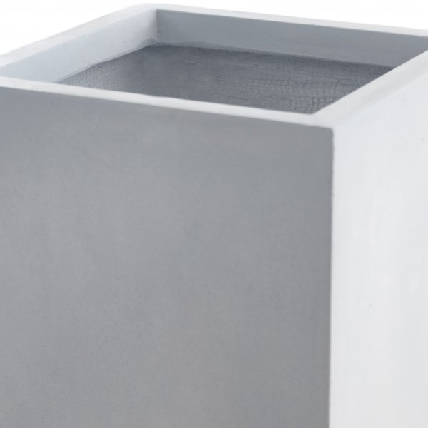 Fiberarmert utegryte - Hy modell - Lys gr