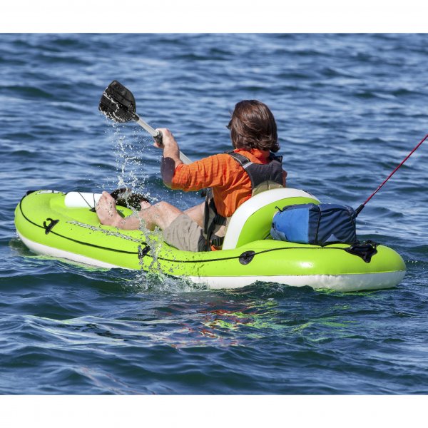 Oppbl�sbar fiskekajakk 1 person | Bestway Koracle fiskekajakk (65097)
