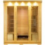 Infrard sauna - 4 personer | Full hyde 210cm | Lyly