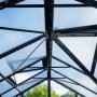 T-formet drivhus i glass 12,8m² | 4mm sikkerhetsglass | 5 års stormgaranti T-formet drivhus i glass 12,8m² | 4mm sikkerhetsglass | 5 års stormgaranti