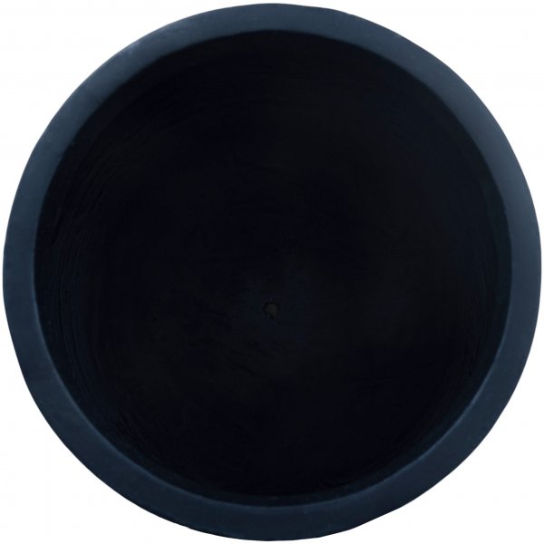 Fiberforsterket utegryte - Rund - Sort Fiberforsterket utegryte - Rund - Sort
