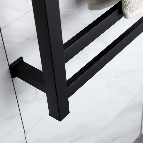 Elektrisk håndklestativ 60x82,5x12cm | SC06B | Svart Elektrisk håndklestativ 60x82,5x12cm | SC06B | Svart