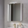 Speilskap 60x70cm | LED-belysning og doble speil