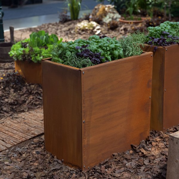 Plantekrukke | 3mm cortenstl