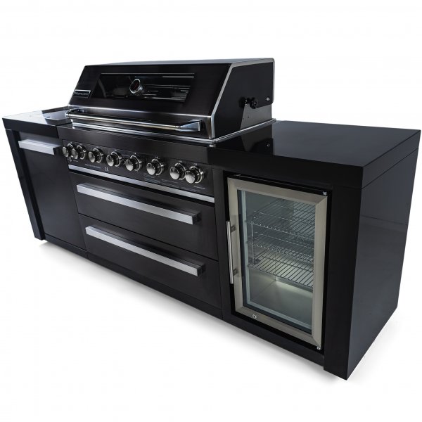 Stor luksuris gassgrill med varmluftfunksjon - Austin Blackline