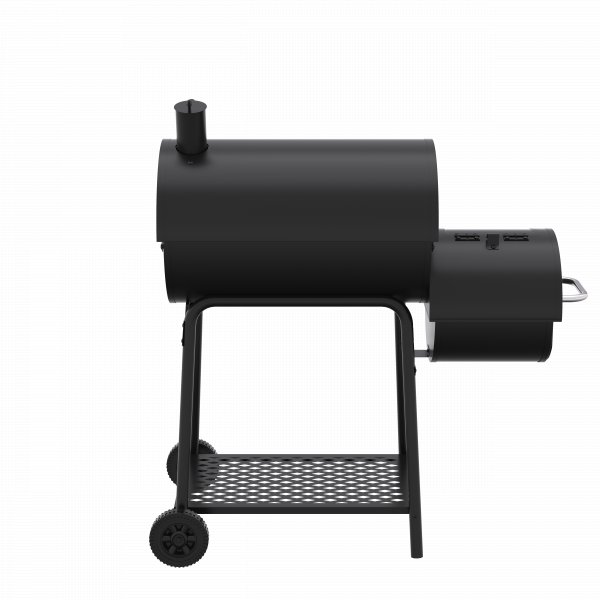 Kombinert kullgrill og r�yker med skorstein og sidekammer | 2026 Memphis