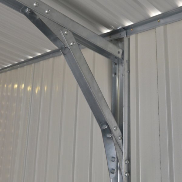 Metall garasje 18m | Komplett byggesett