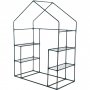 Lite drivhus i plast 1m | Stlramme med PVC-belegg