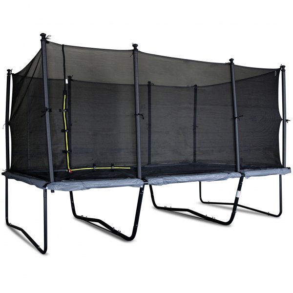 Rektangul�r trampoline 4,58x3,05 m Pro | Stor hage trampoline, rektangul�r design