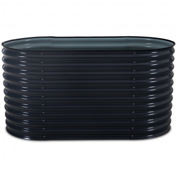 Vokseboks i galvanisert stl | 160 cm